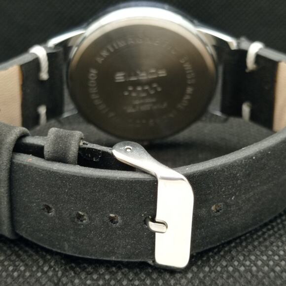 Fortis Men's Black and Silver Watch - Picture 2 of 8